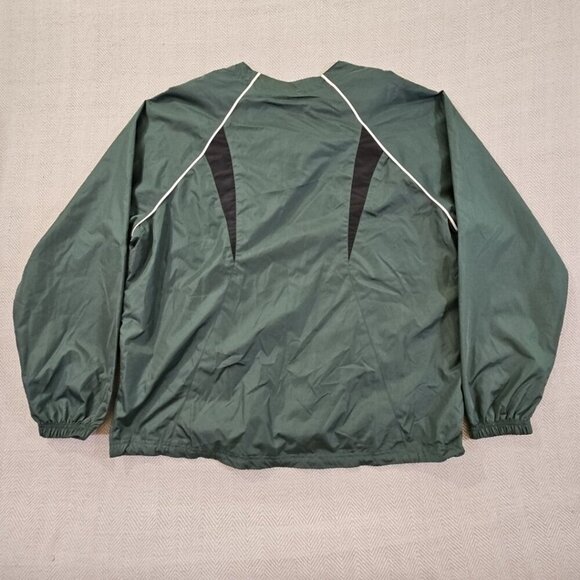 Holloway 1/4 Zip Pullover Men's XL Green Black LS Jersey Lined New NWT Athletic - Picture 14 of 16
